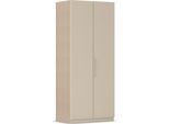 Kleiderschrank RAUCH "ANBAUELEMENT ERWEITERUNG für vorhandene TYNDA Schränke by rauch-ONE", beige (champagner), B:90cm H:231cm T:54cm, Holzwerkstoff, Schränke, Kleiderschrank, PATENTIERTES SCHNELLMONTAGESYSTEM Soft-Close-Funktion MADE IN GERMANY
