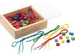 Kreativset LENA "Holzkiste mit Holzperlen", bunt, Kreativsets, Kinder, Kreativset, Made in Europe