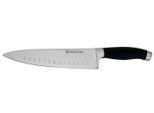 Kochmesser CARL SCHMIDT SOHN "SHIKOKU, 17 cm, Edelstahl rostfrei", schwarz, Klingenlänge 17cm, Edelstahl, Kunststoff, Kochmesser, Kochmesser, mit Kullenschliff
