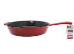 Schmorpfanne ELO "Gusseisen Schmorpfanne Ø 28 cm", rot, B:31,5cm H:8cm L:44cm Ø:28cm, Pfannen, Schmorpfanne, Außen emailliert