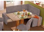 Eckbank HOME AFFAIRE "Bologna", braun (dunkelbraun (arizona 4412)), B:200cm H:84cm T:160cm, Sitzbänke, Eckbank, in 2 Größen (langer Schenkel 180 oder 200 cm), verschiedene Qualitäten