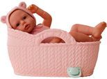 Babypuppe BABY BORN REAL "BABY born Real", rosa (mädchen, sehr heller hautton, offene augen), Puppen, Baby, Vinyl, Babypuppe, wirkt besonders lebensecht; Variante nicht wählbar