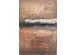 Leinwandbild KARE DESIGN "Dusty Horizon", farbe bild(er): braun, B:50cm H:80cm T:3cm, Acrylfarbe, Baumwolle, Massivholz, Bilder, Leinwandbild, verschiedene Größen