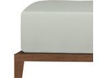 Spannbettlaken UNCOVER BY SCHIESSER "New Jersey aus 100% Baumwolle", silber, B:150cm L:200cm, Jersey, Obermaterial: 100% Baumwolle, Bettlaken, Spannbettlaken, OEKO-TEX MADE IN GREEN