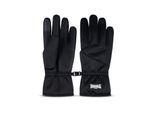 Skihandschuhe LONSDALE, Herren, Gr. L, schwarz (weiß, neutral), Obermaterial: 90% Polyester, 10% Elasthan. Futter: 100% Polyester, Handschuhe Skihandschuhe, mit Futter aus Polyester, in den Größen M und L