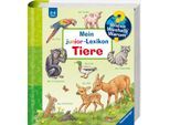 Lexikon RAVENSBURGER "Wieso? Weshalb? Warum?, Mein junior-Lexikon Tiere", bunt (weiß, neutral), B:18cm H:20cm, Bücher, Lexikon, Made in Europe