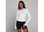 MP Women's Tempo Long Sleeve Top With Thumbholes - White - White - XL