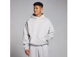 MP Herren Rest Day Oversized Kapuzenpulli – Hellgrau - XXXL