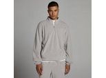 MP Herren Fleece mit 1/4-Reißverschluss – Grau - XXXL