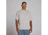 MP Men's Washed Oversized T-Shirt - Chalk Grey - XXXL