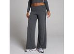 MP Gerippte Wide-Leg-Leggings für Damen – Kräftiges Grau - M