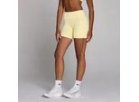 MP Damen Velocity Contrast Cycling Shorts – Buttercreme - XL