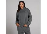 MP Damen Basics Oversized-Hoodie – Dunkelgrau - L