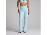 MP Damen Tempo Flared Leggings - Himmelblau - XL