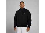 MP Men's Rest Day Oversized 1/4 Zip - Black - XS