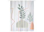 MSV , Mehrfarbig , Textil , Floral , 180x200 cm , antibakteriell, wasserundurchlässig, wasserabweisend ,