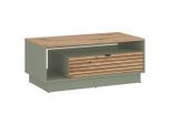 Möbelix , Salbeigrün, Eiche Artisan , Holzwerkstoff , 1 Schublade(n) Schubladen , 106x45.5x65 cm ,