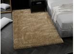 Hochflor-Teppich OCI DIE TEPPICHMARKE "MONTIS", braun (braun, beige), B:240cm H:45mm L:340cm, Obermaterial: 100% Polypropylen, Teppiche, Hochflor-Teppich, uni, Langflor, Shaggy, auch in rund, quadratisch und Läufer erhältlich