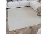 Teppich WECON HOME "Hamptons THIRTYONE", beige (creme weiß), B:80cm H:15mm L:300cm, Polyester, Teppiche, Teppich, Läufer, Kurzflor, Wohnzimmer, Schlafzimmer, elegant, Krokodil-Design