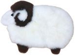 Fellteppich HEITMANN FELLE "Sheep" Gr. 42, weiß, B:82cm H:40mm L:60cm, Lammfell, Teppiche, Fellteppich, Kinderteppich, Kissen, Motiv Schaf, echtes Lammfell, in 2 Größen