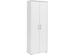 Aktenschrank SCHILDMEYER "Serie 200, Aktenschrank, Made in Germany, B: 65 cm", weiß, B:65,1cm H:182,4cm T:34,5cm, Schränke, Aktenschrank, Solide Verarbeitung - Dieses Produkt ist in Deutschland gefertigt
