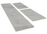 Bettumrandung THEKO "Maloronga Uni", beige (natur grau), H:24mm, Obermaterial: 100% Wolle, Bettumrandungen, Bettumrandung, echter Berber Teppich, reine Wolle, handgeknüpft
