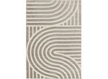 Teppich OTTO HOME "Rubi, Supersoft, 3D- Design, weiche Haptik" Gr. 6, grün (olive), B:200cm H:9mm L:290cm, Kunstfaser, Teppiche, Teppich, softer Kurzflor, pflegeleicht, Wohnzimmer, Esszimmer, Schlafzimmer
