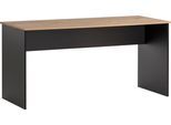 Schreibtisch SCHILDMEYER "Aino, Schreibtisch, Made in Germany, B: 150 cm", schwarz (artian eichefarben, schwarzmatt, schwarz, artisan eichefarben), B:150cm H:73,6cm T:65cm, Tische, Schreibtisch, Solide Verarbeitung - Dieses Produkt ist in Deutschland gefertigt
