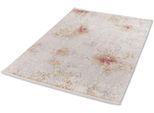 Teppich ASTRA "Gravina 231", rot, B:80cm H:8mm L:150cm, Kunstfaser, Viskose, Teppiche, Teppich, seidiger Schimmer durch Viskose, Hoch Tief Struktur, Wohnzimmer