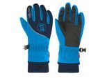 Skihandschuhe TROLLKIDS "KIDS TROLLTUNGA GLOVE", Damen, Gr. 6 (11Y/12Y), navy, medium blau, Web, Kunstfaser, Handschuhe Skihandschuhe, mit Fleece-Futter, für Kinder und Jugendliche geeignet