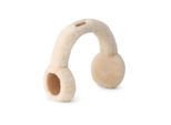 Ohrenwärmer UGG "Sheepskin Wireless Earmuff", Damen, beige (braun), Lammwolle, Mützen Ohrenwärmer, Damen Ohrenschützer, mit Logo-Aufnäher