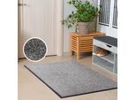 Fußmatte OTTO HOME "Vianne, Schmutzfangmatte Indoor, für Hausflur und Eingangsbereiche", grau, B:80cm H:10mm L:120cm, Kunstfaser, Teppiche, Fußmatte, Eingangsmatte, rutschfeste Unterseite, meliert, waschbar
