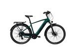 E-Bike TRETWERK "Onyx" Gr. 52, grün (dunkelgrün metallic), Elektrofahrräder, 52cm, 28 Zoll (71,12cm), E-Bike