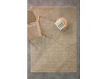 Teppich WECON HOME "Skai", beige, B:160cm H:6mm L:230cm, Schurwolle, Teppiche, Teppich, VIskose/Wolle, modern, abstrakt, handgetuftet, robust, pflegeleicht