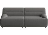 Big-Sofa SIT & MORE "Scrabble", grau (anthrazit), B:200cm H:80cm T:100cm, 100% Polyester, Sofas, Big-Sofa, Modernes Design in verschiedenen Stoffarten