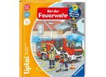 Kinderbuch RAVENSBURGER "tiptoi Wieso? Weshalb? Warum? Bei der Feuerwehr", bunt (weiß, neutral), Bücher, Kinderbuch, Made in Europe