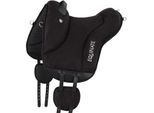 Equinate Reitpad Newfield aus synthetischem Wildleder schwarz L