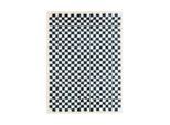 AFK Living Hoogpolig ruitmotief tapijt zacht en volumineus checkers