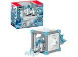 Spielwelt SCHLEICH "ELDRADOR CREATURES, BattleCave Schneeschlitzer (42733)", grau, Spielfigurenwelten, Kinder, Kunststoff, Spielwelt, Made in Europe