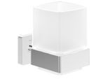 Villeroy und Boch Elements Striking Glashalter TVA15201900061 99x100x123mm, Glas satiniert, chrom