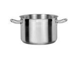 Fleischtopf GSW "Le Chef", silber (silberfarben), H:18,5cm Ø:32cm, Töpfe, Fleischtopf, Topf aus hochwertigem Edelstahl 18/10 in Gastro-Qualität