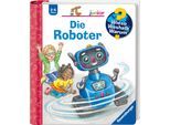 Kinderbuch RAVENSBURGER "Wieso? Weshalb? Warum? junior, Band 78 - Die Roboter", bunt (weiß, neutral), B:18cm H:19,7cm, Bücher, Kinderbuch, Made in Europe, Topseller