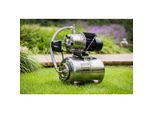 T.I.P. HWW 4500 INOX Hauswasserwerk - Edelstahl 31140, 4.350 l/h, 50 m Förderhöhe, 1.200 W, 22 l Druckkessel