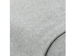 Baumwoll-Fleece, hellgrau