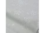 Jacquard "Schneekristalle" mit Glitzergarn, hellgrau/silber