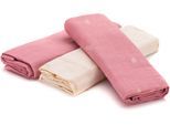 Stoffwindeln FILLIKID "Mullwindeln, Blumen", Baby, Gr. 3 Stk., rosa, Windeln Stoffwindeln
