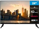 LED-Fernseher SMART TECH "24HH01V", Energieeffizienz: E, schwarz, Fernseher, 24 ″, LED-Fernseher, B:53,48cm H:31,82cm T:7,53cm