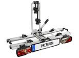 Kupplungsfahrradträger LAS "PREMIUM", silber (silberfarben), B:147cm H:68cm T:58cm, Fahrradträger, Kupplungsfahrradträger, abschließbar