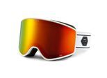 CHPO - Fiji Mirror Cat. 3 VLT 13% + Cat. 1 VLT 51% - Skibrille Gr M/L rot