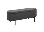 Livetastic , Anthrazit , Textil , 110x44x40 cm ,